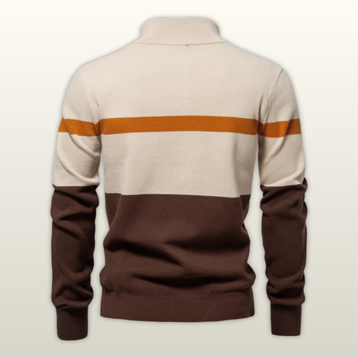 Lorenzo | Maglione a Mezza Zip Classico