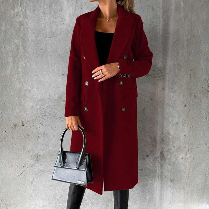 Alessandra | Cappotto Lungo Elegante e Raffinato