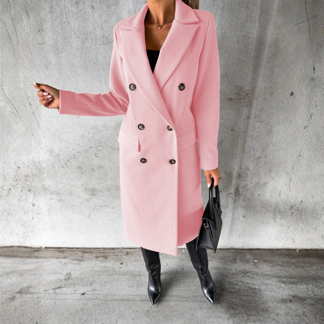 Alessandra | Cappotto Lungo Elegante e Raffinato