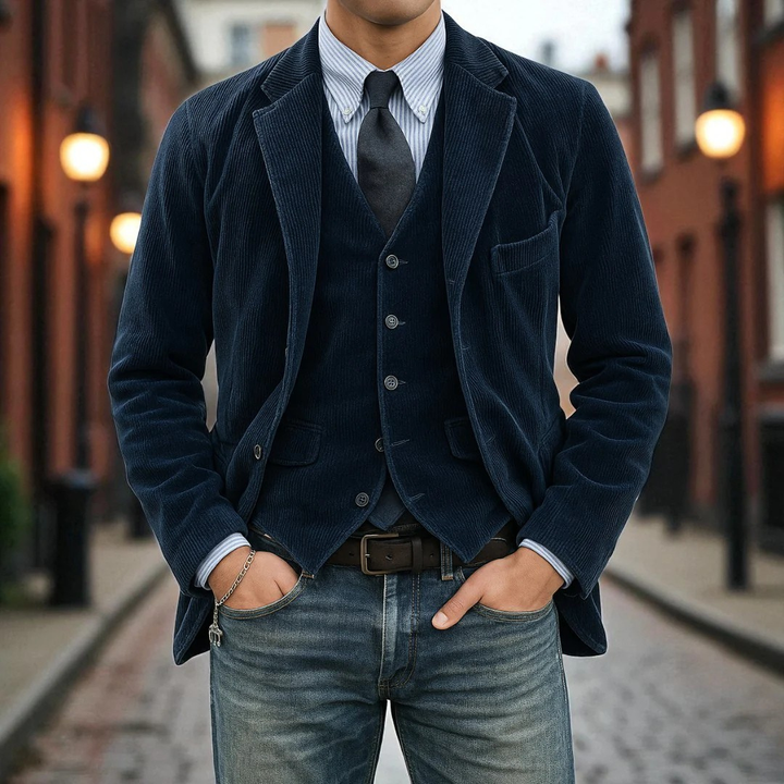 Tommaso™ | Completo 2 pezzi: Giacca e Gilet