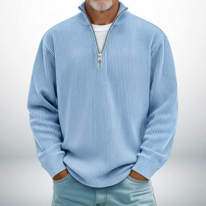 Nove Milano – Felpa Mezza Zip Savio Premium