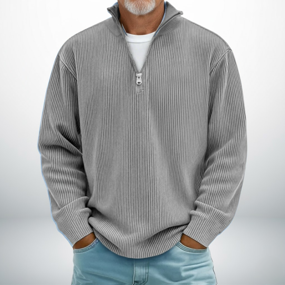 Nove Milano – Felpa Mezza Zip Savio Premium