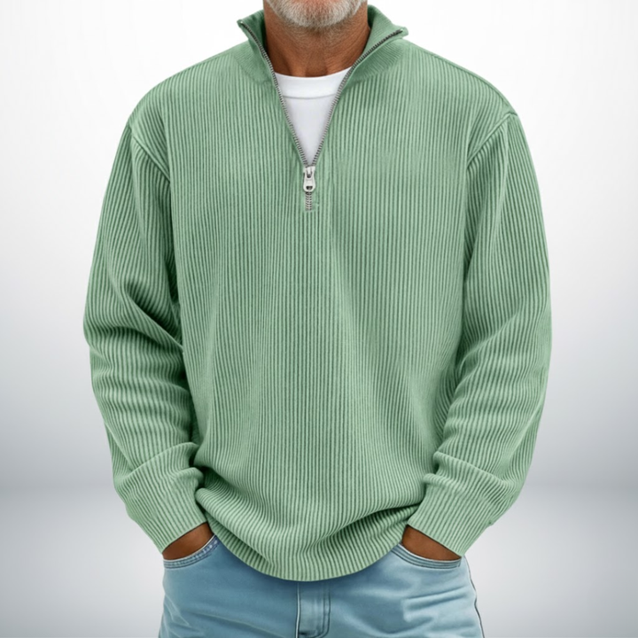 Nove Milano – Felpa Mezza Zip Savio Premium