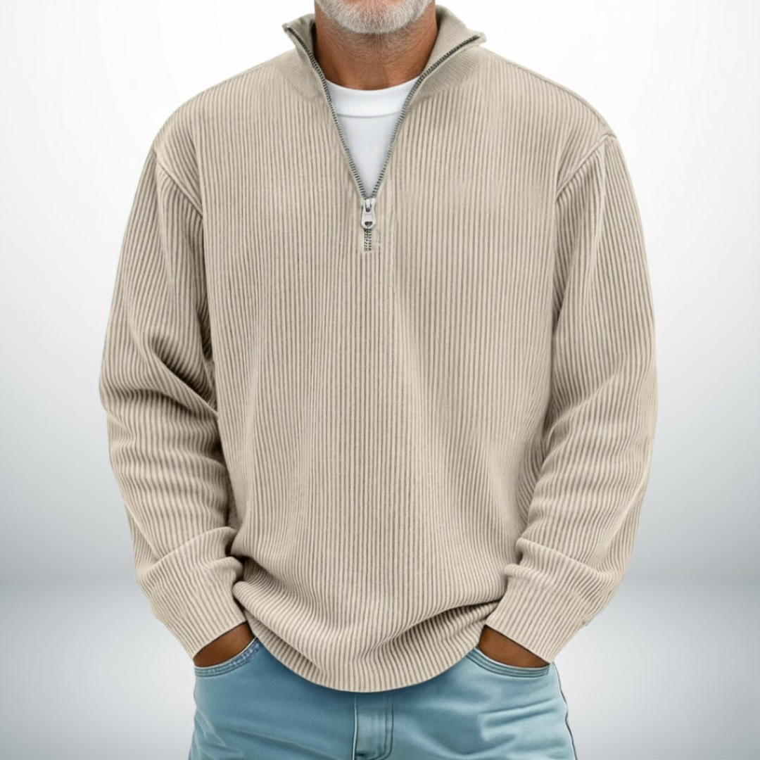 Nove Milano – Felpa Mezza Zip Savio Premium