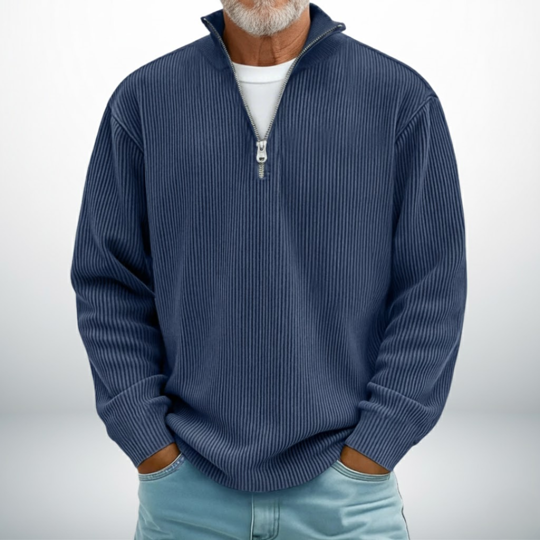 Nove Milano – Felpa Mezza Zip Savio Premium