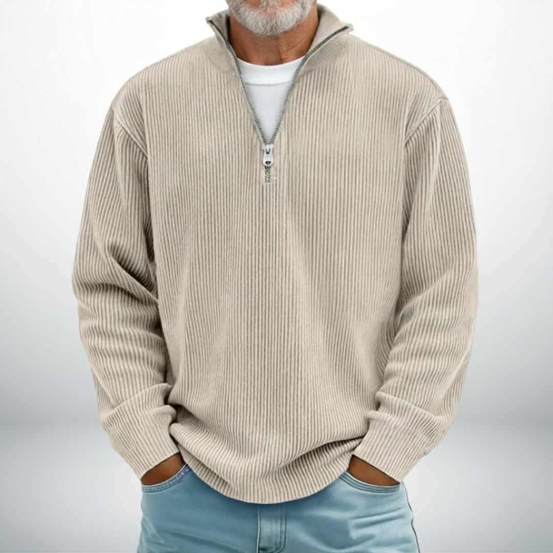 Nove Milano – Felpa Mezza Zip Savio Premium