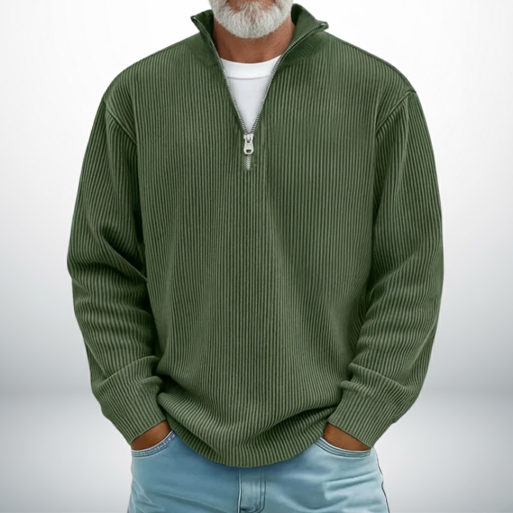 Nove Milano – Felpa Mezza Zip Savio Premium