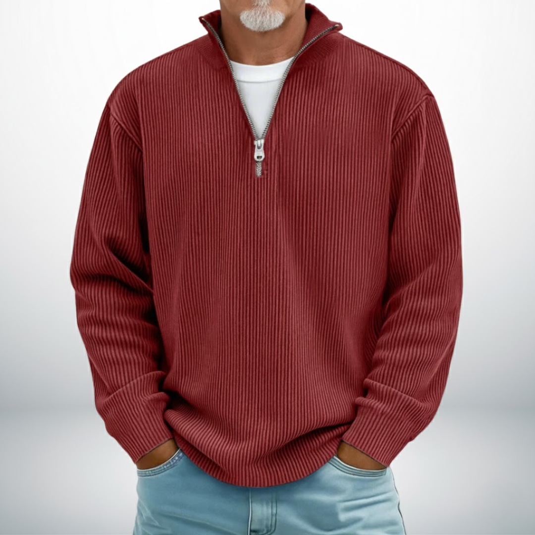 Nove Milano – Felpa Mezza Zip Savio Premium