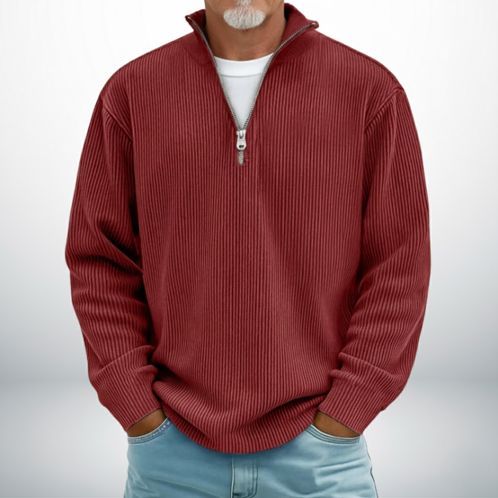 Nove Milano – Felpa Mezza Zip Savio Premium