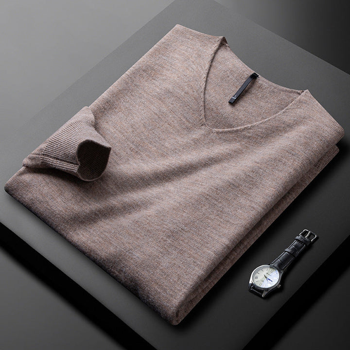 Maglione V-Neck in Cashmere Martin