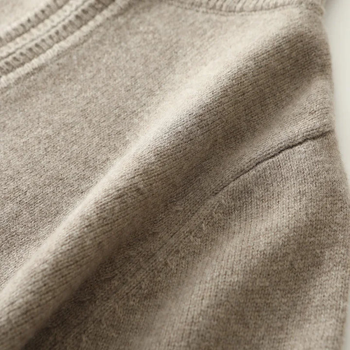 Bellamy Cashmere Quarter Zip