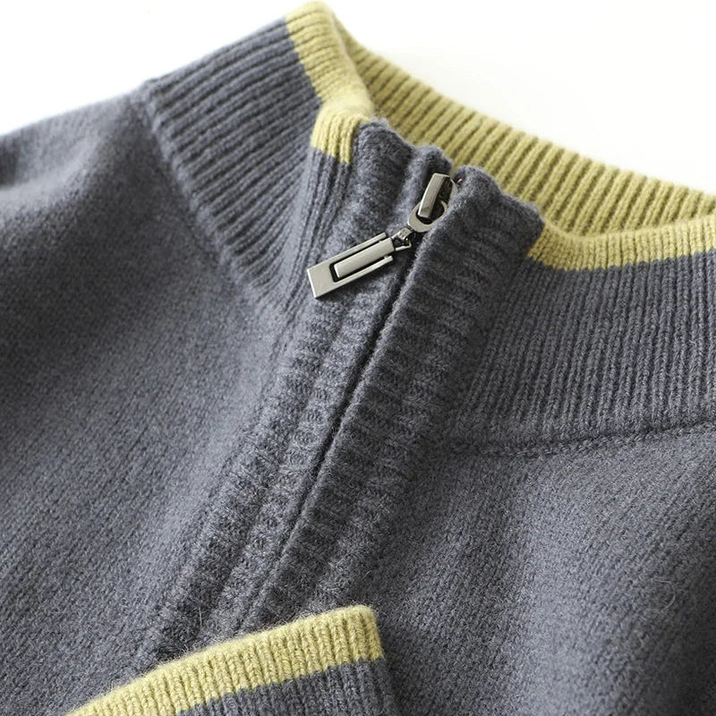 Bellamy Cashmere Quarter Zip