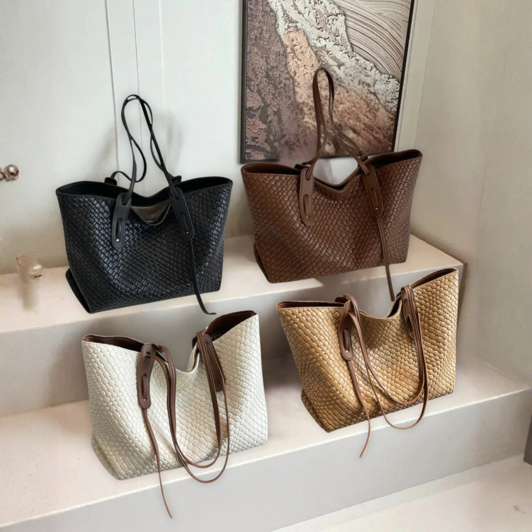 Sarenya | Borsa Tote Intrecciata Elegante