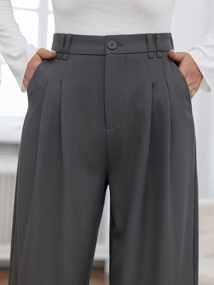 Alba | Pantaloni Eleganti a Gamba Larga