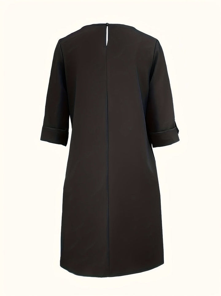 Emilia | Abito Morbido con Scollo Tondo